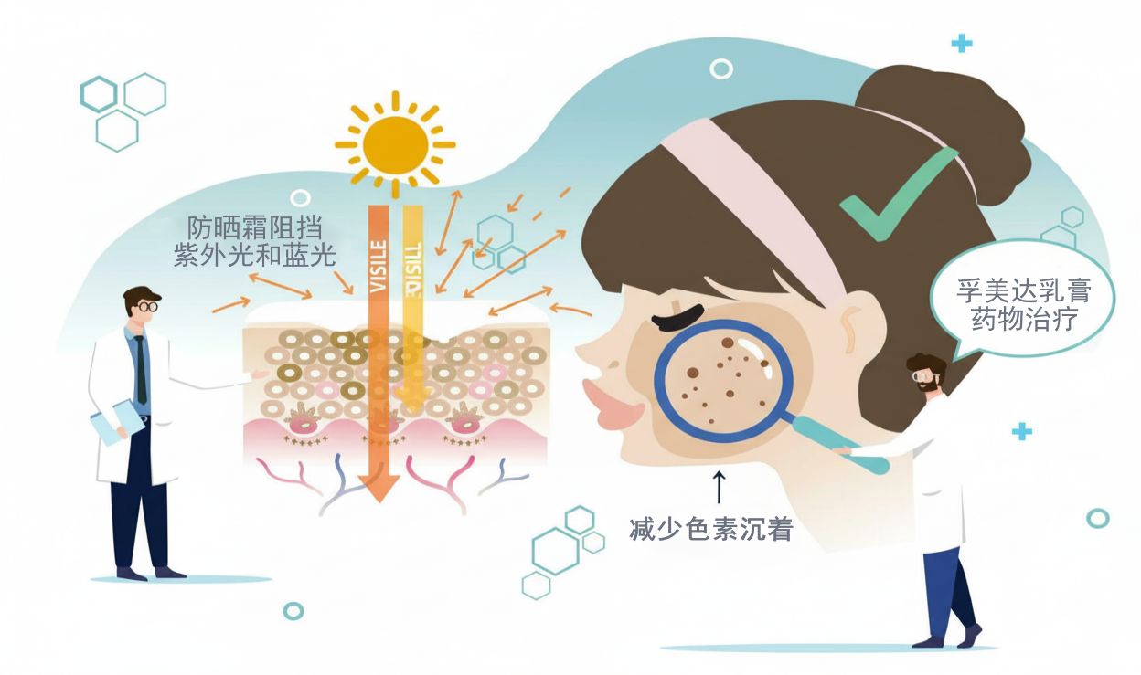 黄褐斑治疗期间用哪种防晒霜更好？