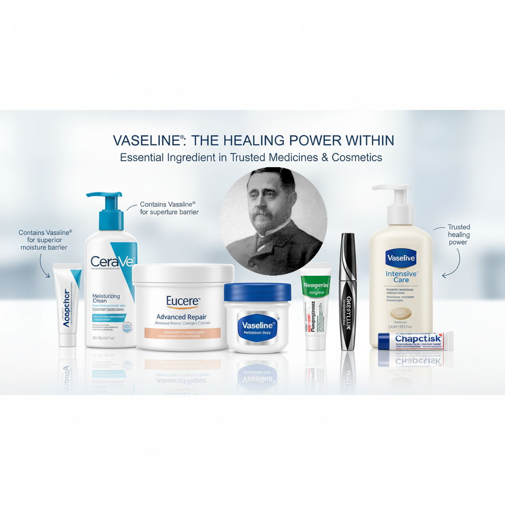 从曾经石油业的废物到现代医药化妆品业的宠儿：凡士林的进阶史